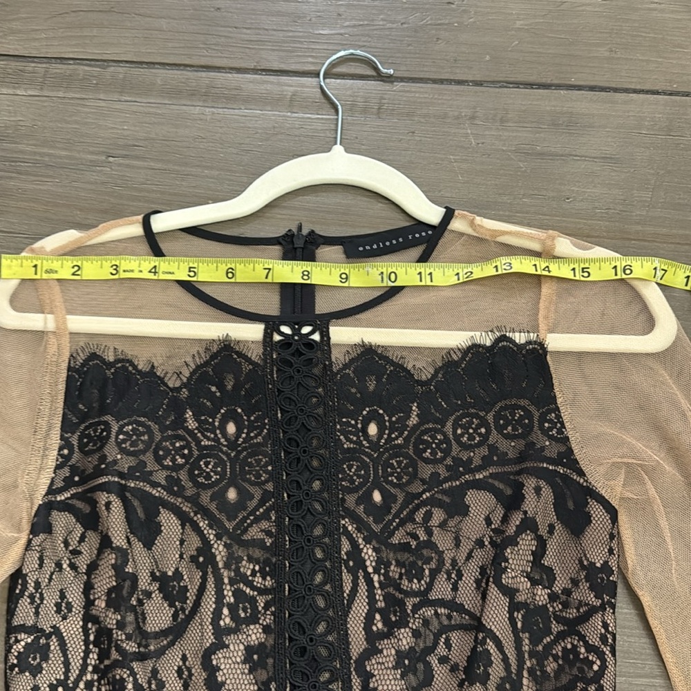 Endless Rose Embroidered Lace Dress NWOT - Picture 6 of 9